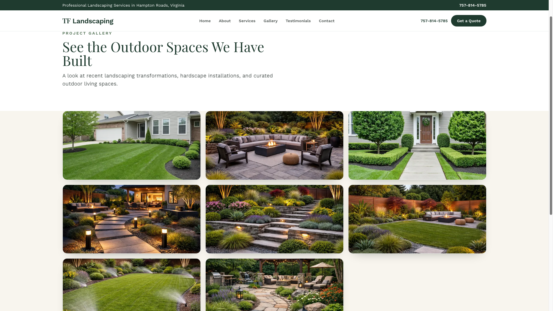 Landscaping Company Concept