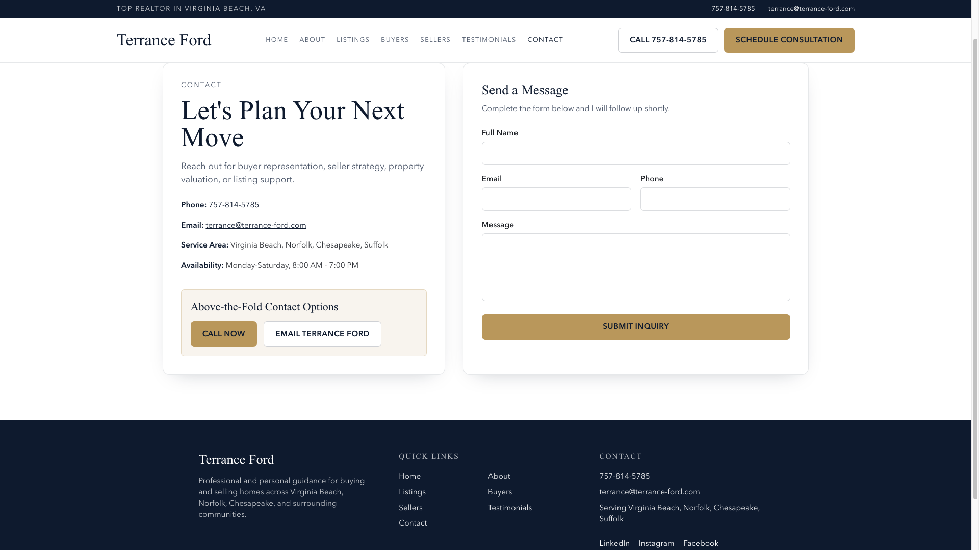 Solo Realtor Concept